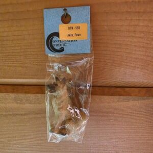 Conversation Concepts Vintage Fawn Brown Japanese Akita 2" Dollhouse Figurine
